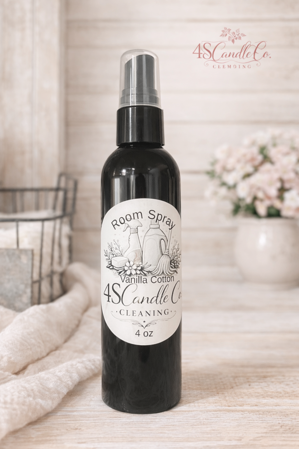 Room Freshener + Linen Spray – 4 oz