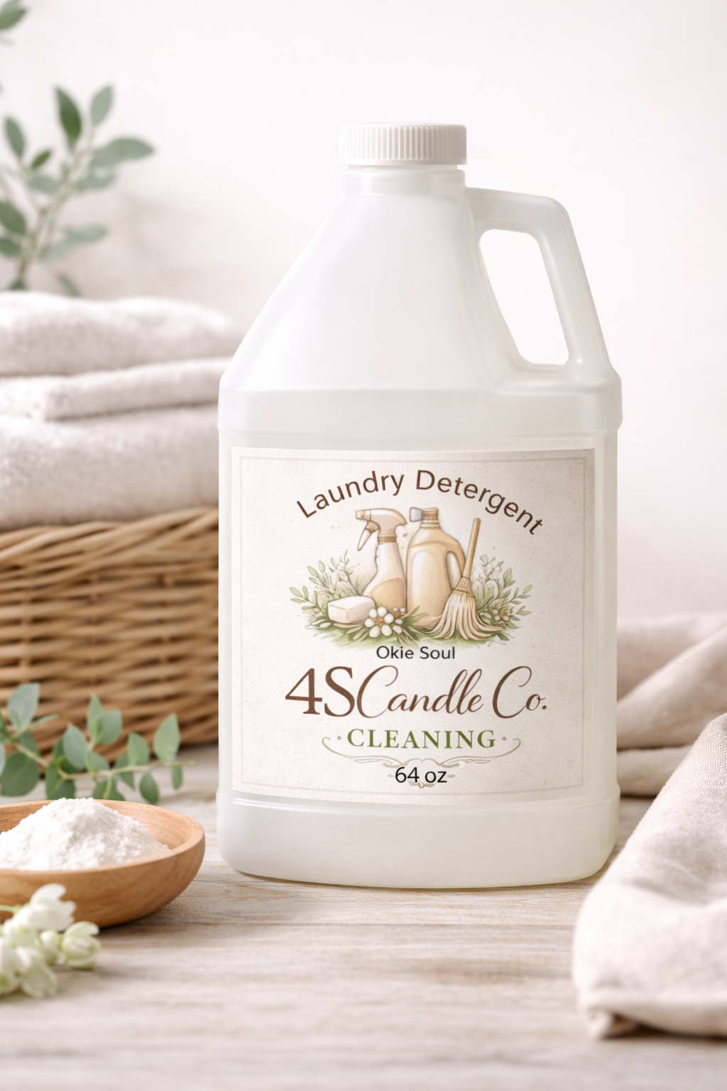 🧺 64 oz Laundry Detergent Refill