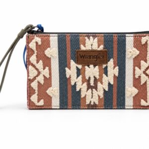 Wrangler Sherpa Aztec Canvas Clutch