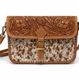 The Shelby – Western Tooled Leather Cowhide