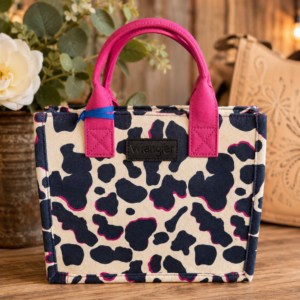 Pink Cow Purse & Cross Body